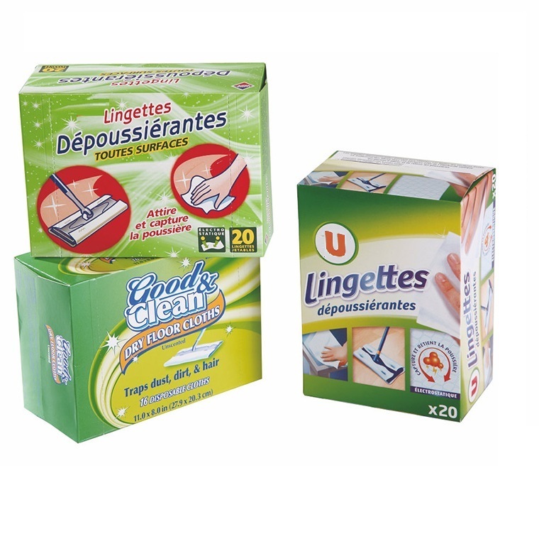 Làm sạch nhanh không có vệt bụi không có vệt nước khô để lau khô